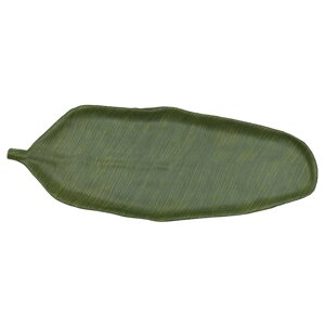 Блюдо, поднос меламиновый 64.5х24х3.5 см P. L. Green Banana Leaf