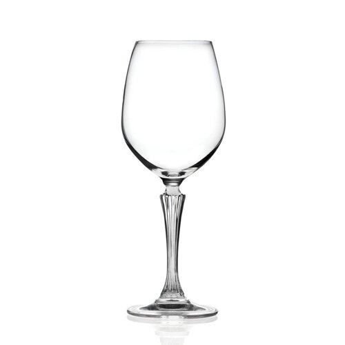 Бокал для белого вина RCR Luxion Glamour 470 мл, хрустальное стекло, Италия