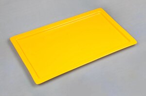 Гастроемкость 1/1-20 (53х32,5х2 см), желтая, фарфор, P. L. Proff Cuisine