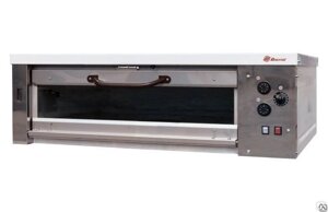 Хлебопекарная ярусная печь ХПЭ 750/1C (нерж. облицовка, стеклянные дверки)