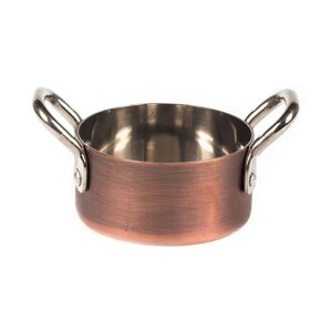 Кастрюля для подачи Antique Copper без крышки 7х4 см, 150 мл, нержавейка, P. L. Proff Cuisine