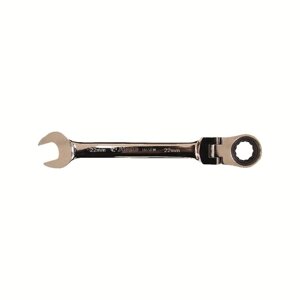 Ключ рожковый шарнирный с трещеткой 22 мм, 1165FM22, Hans