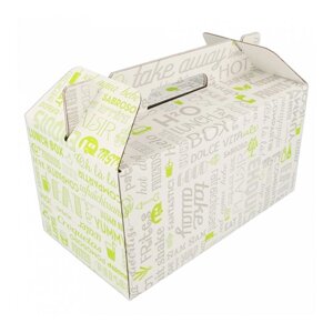 Коробка для еды на вынос-пикник Parole 24,5х13,5х12 см, Garcia de Pou Испания