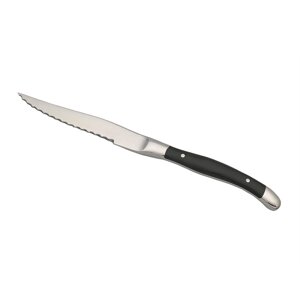 Нож для стейка Paris 23,5 см, черная ручка, P. L. Proff Cuisine