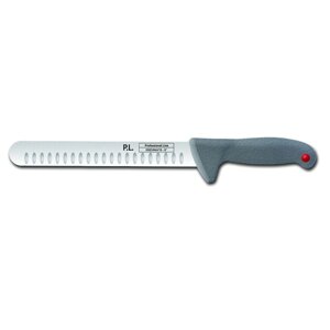 Нож поварской-cлайсер, PRO-Line с цветными кнопками 30см, серая пластиковая ручка, P. L. Proff Cuisin