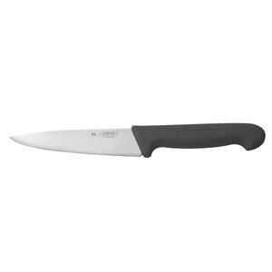 Нож PRO-Line для нарезки 16 см, черная пластиковая ручка, P. L. Proff Cuisine