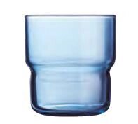 Олд Фэшн «Лог Браш» голубой стекло; 220мл; D=73,H=79мм; ARC ARC International