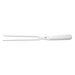 Вилка поварская PRO-Line 17,5 см, белая пластиковая ручка, P. L. Proff Cuisine