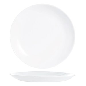Тарелка мелкая Luminarc "Дивали" d 25см, стеклокерамика, белый цвет, ARC