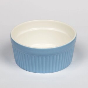 Чашка для подачи десерта "Крем-Карамель",12 см, голубая, фарфор, P. L. Proff Cuisine