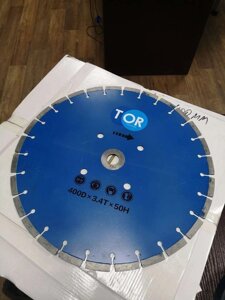 Диск по бетону для швонарезчиков HQR500A-2 400Dx3,6Tx50H (Cutter Disc 400 mm) TOR