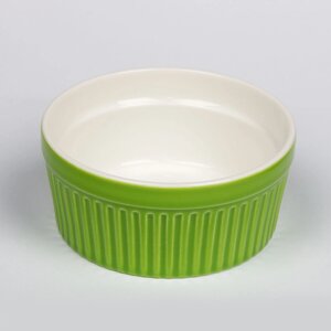 Чашка для подачи десерта "Крем-Карамель",12 см, зеленая, фарфор, P. L. Proff Cuisine
