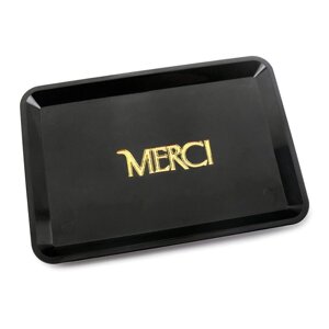 Подносик для денег "Merci " 11х16 см, пластик, P. L. Proff Cuisine
