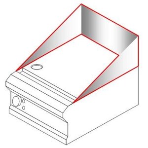 Поверхность от брызг для тепловых элементов серии Silverlink для модели GS6