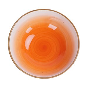 Салатник 15,5*15,5*5см, 510 мл, фарфор, оранжевый цвет "The Sun" P. L.