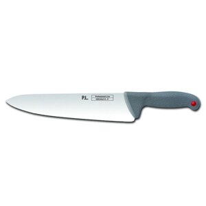 Шеф-нож PRO-Line с цветными кнопками 30 см, серая пластиковая ручка, P. L. Proff Cuisine
