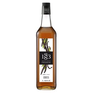 Сироп 1883 Maison Routin Французская ваниль 2881 (French Vanilla), 1 л, стекло