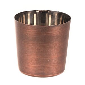 Стакан Antique Copper для подачи 400 мл, d 8,5 см, h 8,5 см, нержавейка, P. L. Proff Cuisine