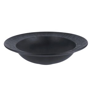 Тарелка для пасты, супа, салата d=27см, h=7см, 1000 мл, серия "Black Raw Wood" P. L. ProffCuisine