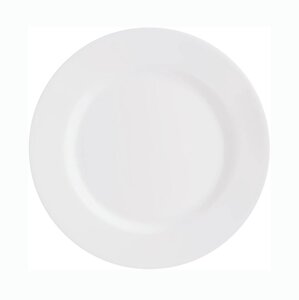 Тарелка Luminarc "Новая Аквитания" 15 см, стеклокерамика, белый цвет, ARC, Франция (6/24)