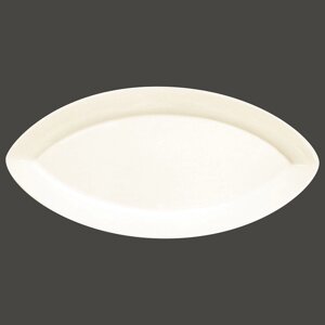 Тарелка овальная плоская RAK Porcelain Fine Dine 40х19 см