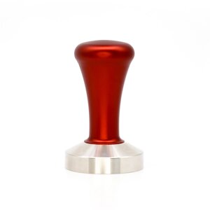 Темпер для кофе, d 58 мм, красная ручка, нерж. сталь, P. L. Barbossa