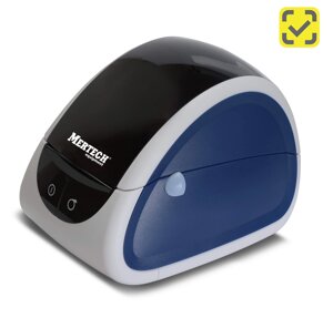 Термопринтер самоклеящихся этикеток MERTECH LP58 EVA RS232-USB White & blue