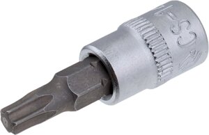 Торцевая головка короткая с битой Torx 1/4' T10, CS-14.12. T10, СТАНКОИМПОРТ