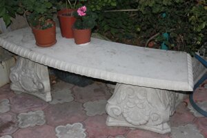 Лавочки из бетона