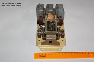 КМ 2311-8 (25А; 380V) цепь управления 380В