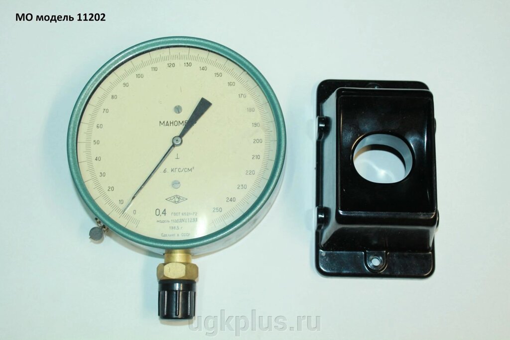 Манометр образцовый модель 11202 (10кгс/см2; кл. т. 0,4) от компании ИП Михин Константин Валентинович - фото 1