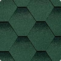 Черепица серии Самба цвет зеленый от компании АСК Промстрой - фото 1