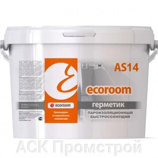 Герметик акриловый пароизоляционный ecoroom AS 14 для окон быстросохнущий от компании АСК Промстрой - фото 1