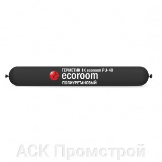 Герметик полиуретановый ECOROOM PU-40 туба 600 мл. для межпанельных швов от компании АСК Промстрой - фото 1