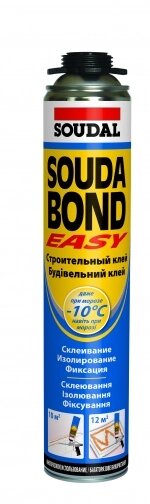 Клей полиуретановый SOUDABOND EASY GUN WINTER в аэрозоле от компании АСК Промстрой - фото 1