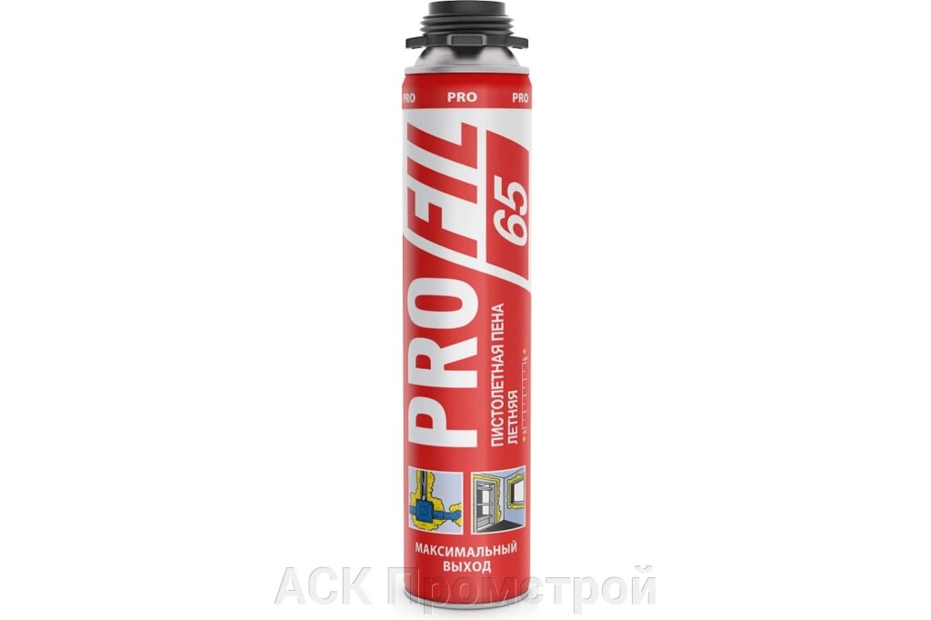 Пена монтажная SOUDAL PROFIL 65  PRO под пистолет от компании АСК Промстрой - фото 1