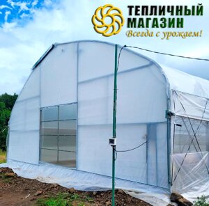 Фермерская теплица прямостенная 8*50 м. с термонаддувом