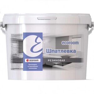 Шпатлевка резиновая ecoroom