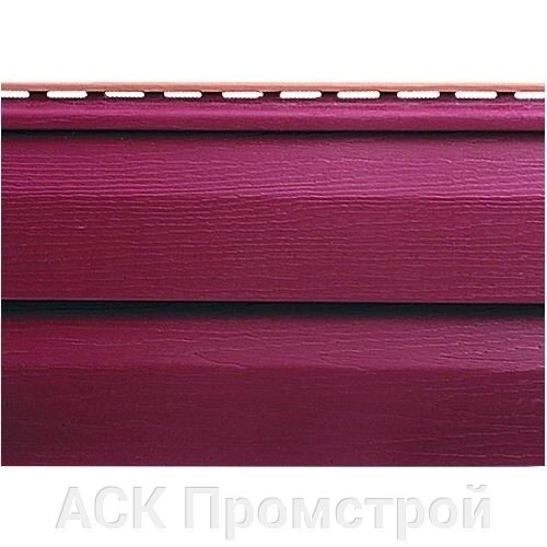 Виниловый сайдинг "Альта-профиль" цвет красный от компании АСК Промстрой - фото 1