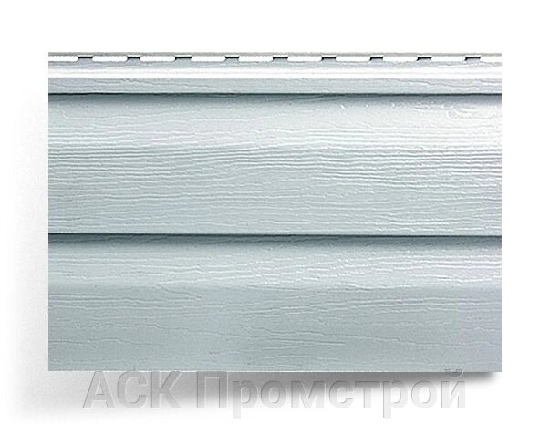 Виниловый сайдинг "Альта-профиль" цвет светло-серый от компании АСК Промстрой - фото 1