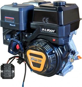 Бензиновый двигатель LIFAN KP420 3А 17 л. с. (вал 25 мм, 3А) [KP420 3А]