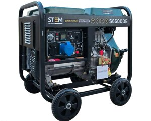 STEM Techno S6500DE 6,5 кВт Генератор дизельный (электростартер, дисплей, подогрев)