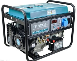 Konner&Sohnen KS 7000E G Газобензиновый генератор 5.5 кВт с электрозапуском
