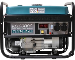 Konner&Sohnen KS 3000G Газобензиновый генератор 3 кВт