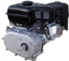 Бензиновый двигатель LIFAN 168F-2R 6,5 л. с. (вал 20 мм, редуктор цепной, сцепление)