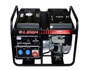 LIFAN 10 GF-5A (LF12000AE) Генератор бензиновый 11 кВт / 1 фаза
