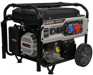LONCIN LC8000D-S 7 кВт 220-380В Генератор бензиновый трёхфазный