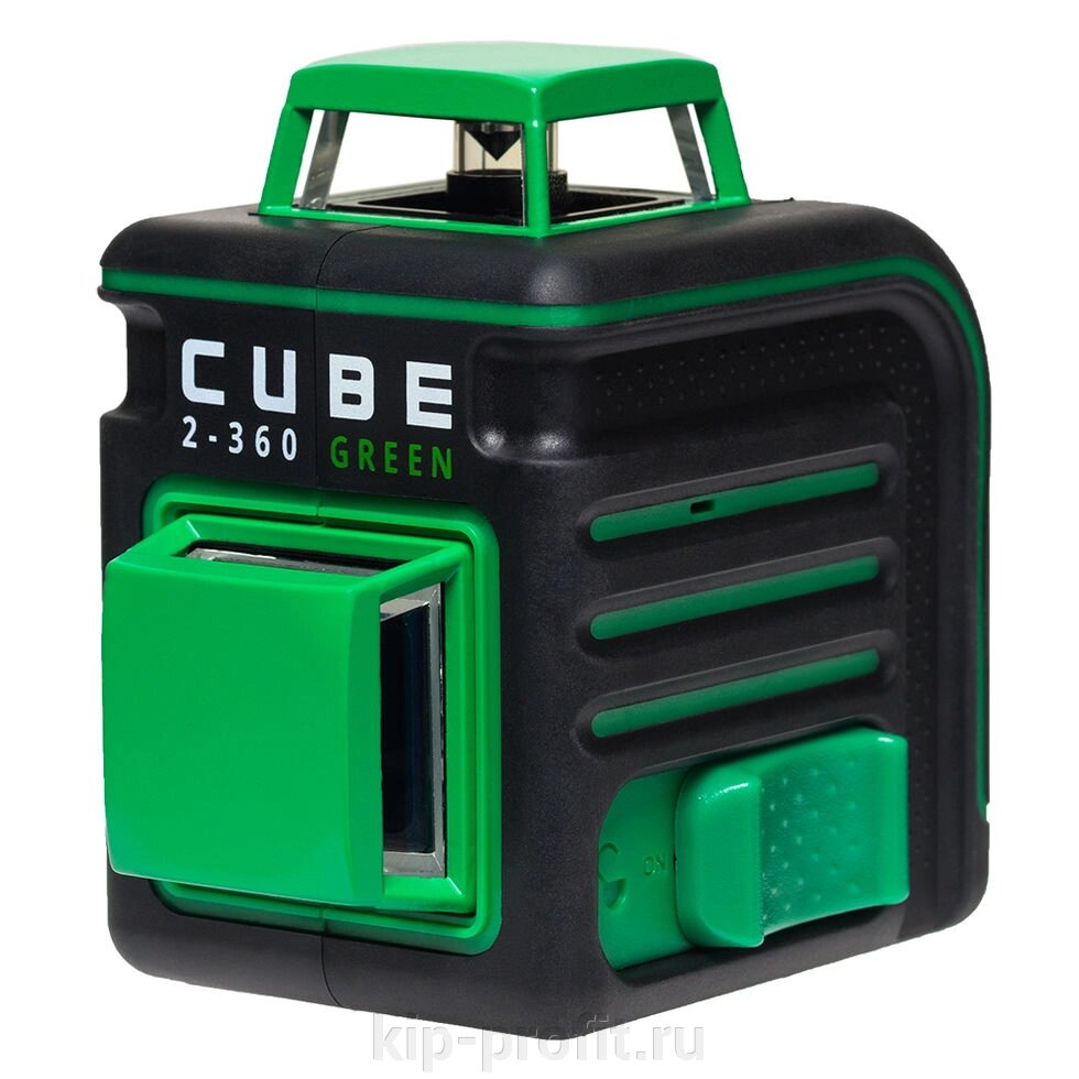 ADA CUBE 2-360 Green ULTIMATE EDITION лазерный уровень (нивелир) от компании ООО "КИП-ПРОФИТ" - фото 1