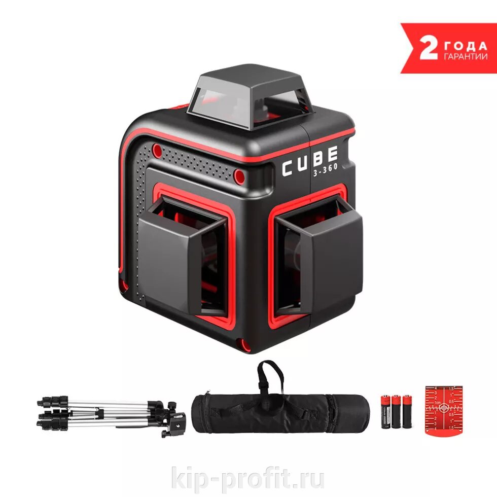 ADA CUBE 3-360 Professional Edition лазерный уровень (нивелир) от компании ООО "КИП-ПРОФИТ" - фото 1