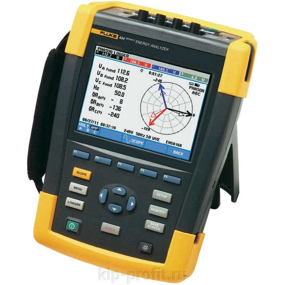 Анализатор энергии Fluke 434 II/BASIC от компании ООО "КИП-ПРОФИТ" - фото 1